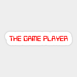 The Game Player RED Sticker